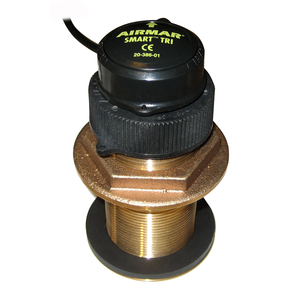 Furuno 235DSTMSE Bronze ThruHull Digital Depth Speed Temp Sensor 7Pin 235DSTMSE