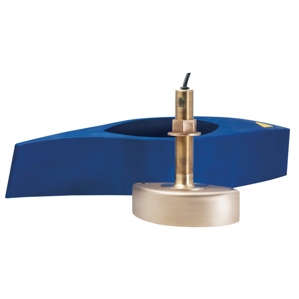 Airmar B285HW Bronze 1kW Wide Beam Chirp ThruHull Transducer Requires Mix and Match Cable B285CHWMM