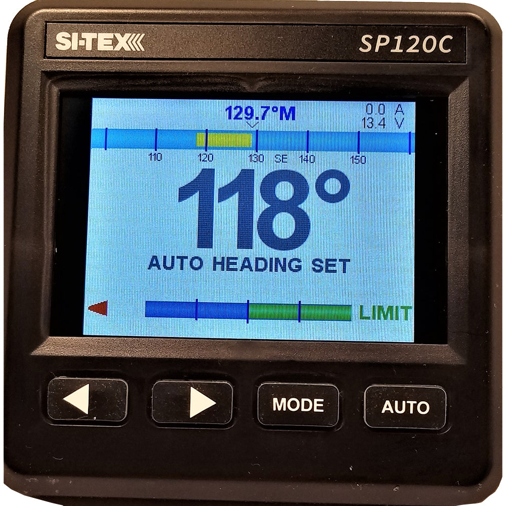 SITEX SP120 Color System wRudder Feedback Type S Mechanical Dash Drive SP120CRF3