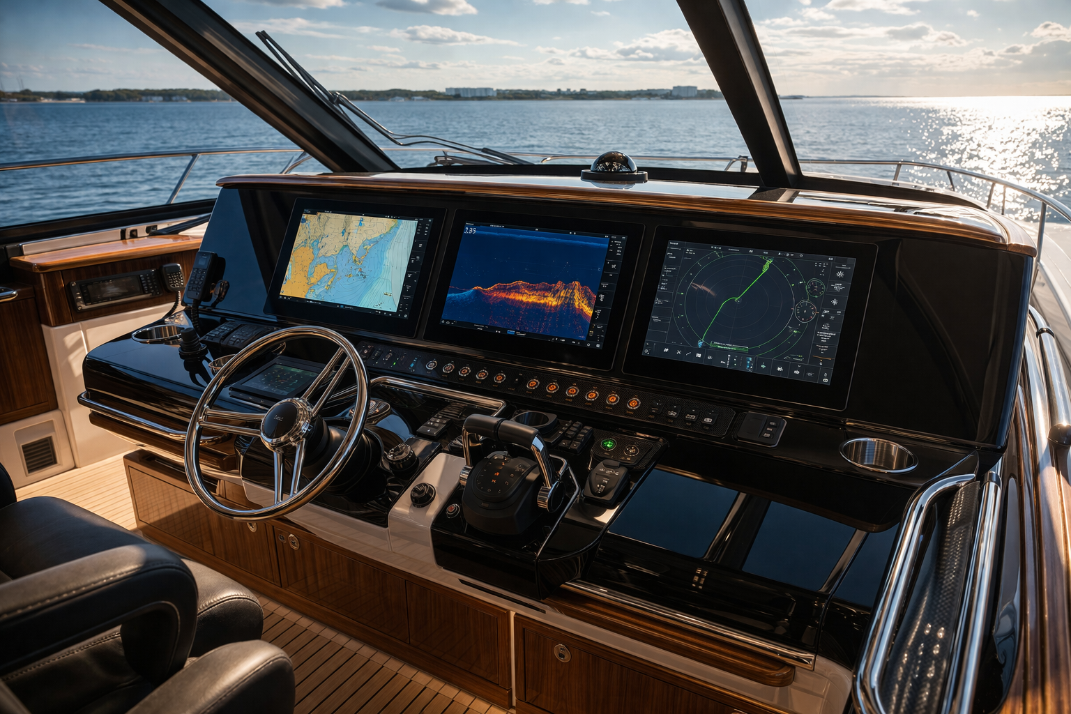 Glass Bridge Upgrade for a 50-Foot Yacht