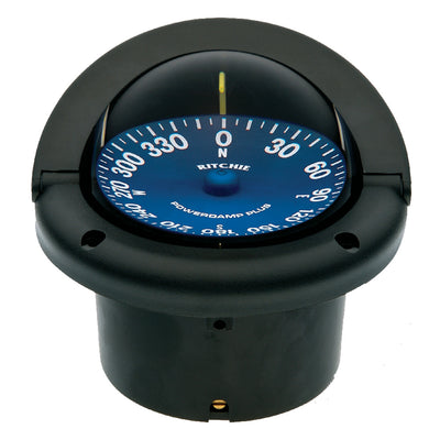 Ritchie SS1002 SuperSport Compass  Flush Mount  Black SS1002