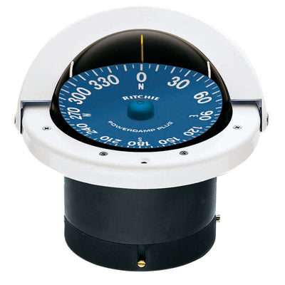 Ritchie SS2000W SuperSport Compass  Flush Mount  White SS2000W