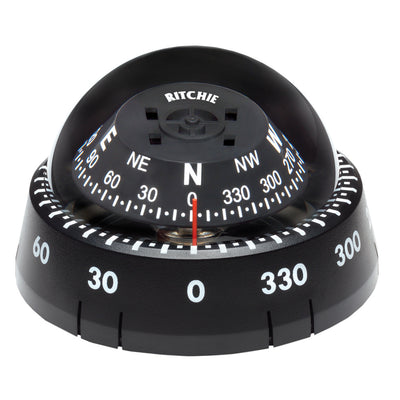 Ritchie XP99 Kayaker Compass  Surface Mount  Black XP99