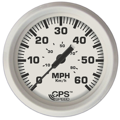 Faria Dress White 4 GPS Speedometer  60 MPH 33147