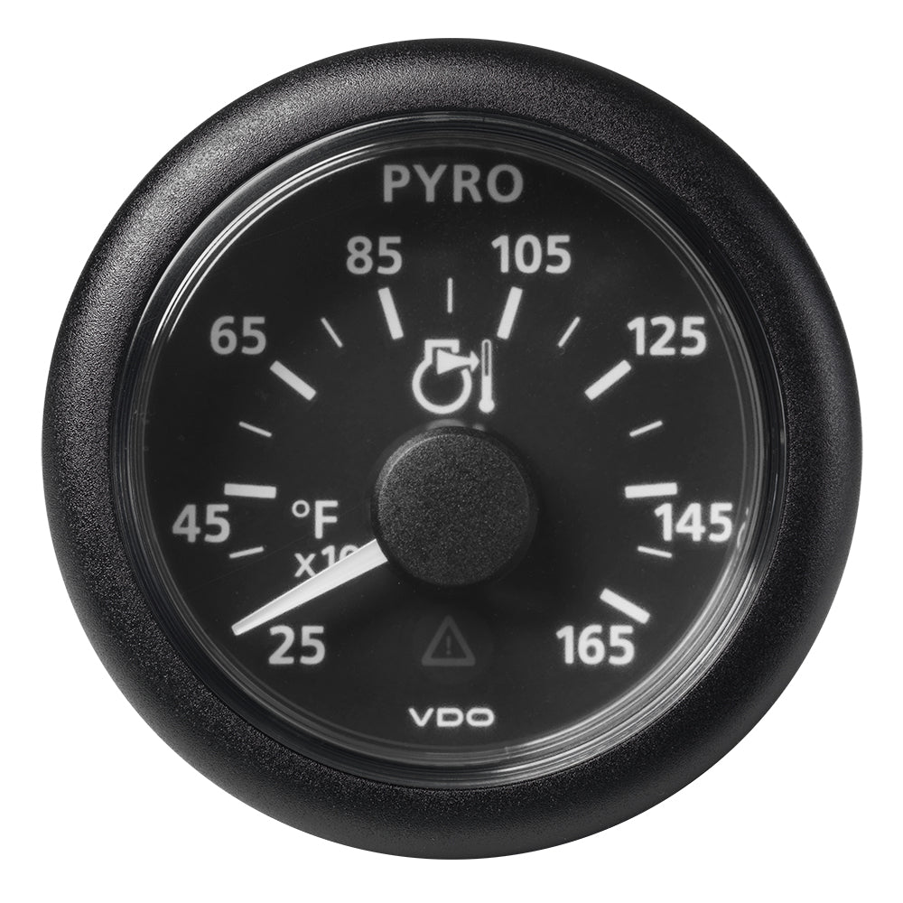 Veratron 52 MM 2116 ViewLine Pyrometer  250 to 1650F  Black Dial  Bezel A2C59512334